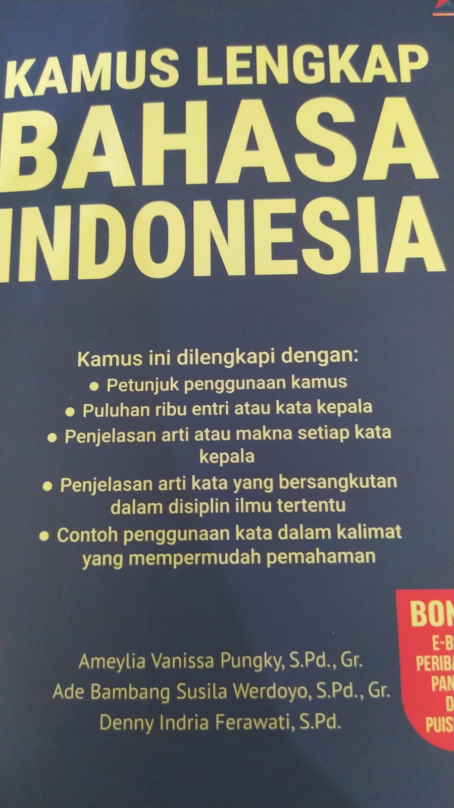 KAMUS LENGKAP BAHASA INDONESIA