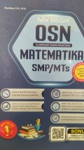 NEW INSIGHT OLIMPIADE SAINS NASIONAL (OSN) MATEMATIKA SMP/MT