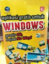 Aplikasi gratis untuk windows gratis ok, bajak no way!