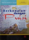 Berkenalan Dengan puisi